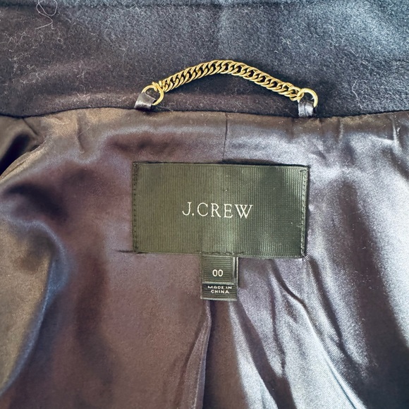 100% wool Funnel Neck Cocoon coat in windowpane check - Picture 4 of 8